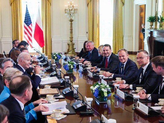 Polish President Andrzej Duda visits Washington, USA - 12 Mar 2024