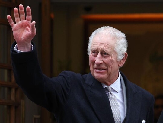 King Charles III departs hospital in London, United Kingdom - 29 Jan 2024