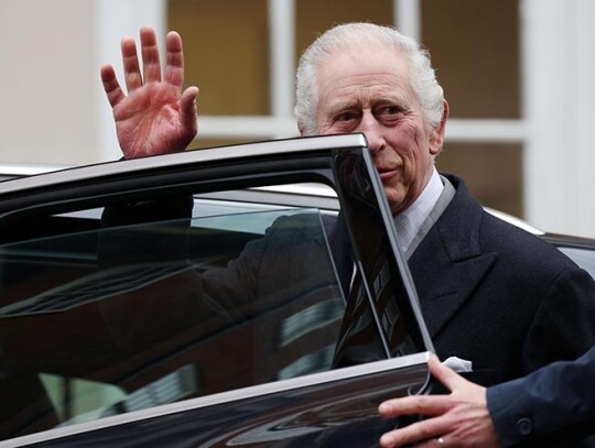 King Charles III departs hospital in London, United Kingdom - 29 Jan 2024