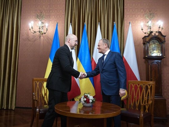 Ukrainian Prime Minister Denys Shmyhal visits Warsaw, Poland - 28 Mar 2024