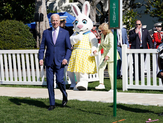 2023 Easter Egg Roll at the South Lawn of the White House, Washington, Usa - 10 Apr 2023