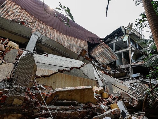 Aftermath of a magnitude 7.5 earthquake near Hualien, New Taipei, Taiwan - 03 Apr 2024