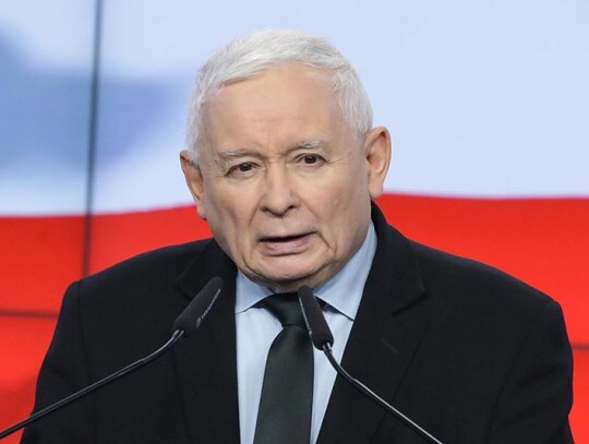 PiS leader Kaczynski holds press conference on National Prosecutor's head dismissal, Warsaw, Poland - 14 Jan 2024 PiS leader Kaczynski holds press conference on National Prosecutor's head dismissal, Warsaw, Poland - 14 Jan 2024