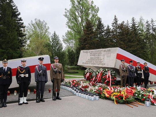 Poland commemorates the 14th anniversary of the presidential plane crash, Warsaw - 10 Apr 2024