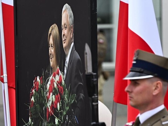 Poland commemorates the 14th anniversary of the presidential plane crash, Warsaw - 10 Apr 2024