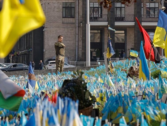 Daily life in Kyiv amid Russian invasion, Ukraine - 11 Apr 2024