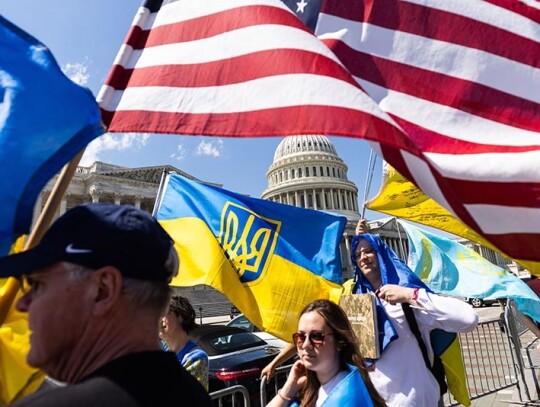 US House of Representatives votes to pass foreign aid packages to Ukraine, Israel, Taiwan, Washington, USA - 20 Apr 2024