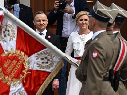 Poland marks National Flag Day in Warsaw - 02 May 2024