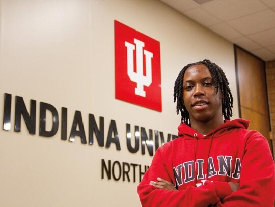 Khaya Njumbe fot. IU Northwest News &amp; Events/Indiana University