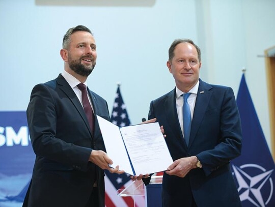 Poland signs contract for delivery of long-range missiles from the US, Warsaw - 28 May 2024