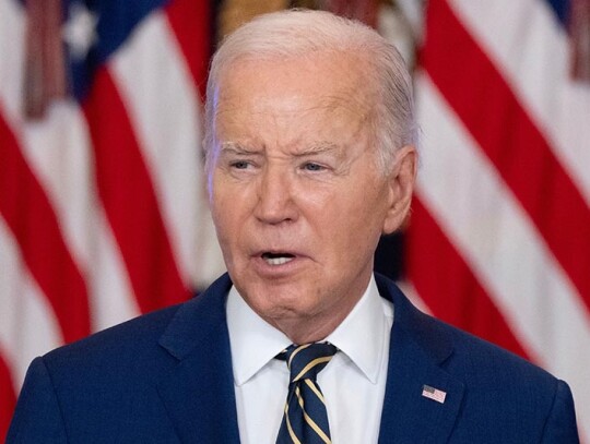 US President Joe Biden delivers remarks on immigration in the East Room, Washington, USA - 04 Jun 2024