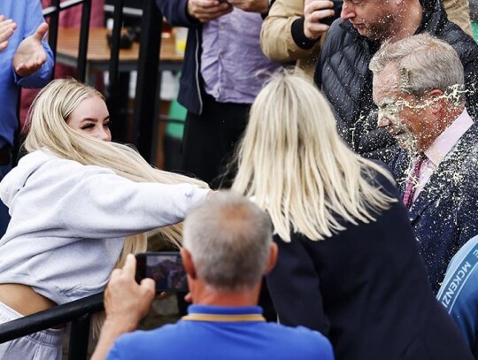 Nigel Farage launches election campaign in Clacton, Clacton On Sea, United Kingdom - 04 Jun 2024