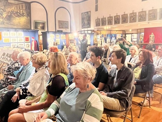 Spotkanie z A. Lizakowskim w MPA   fot. J. Siegel