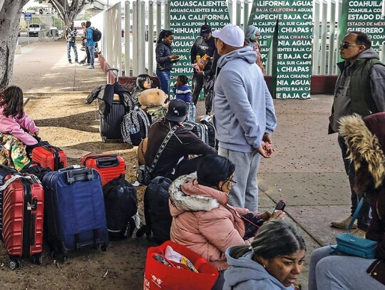 Mexico's largest border city with the US fears a crisis due to asylum restrictions, Tijuana - 04 Jun 2024