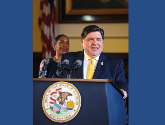 Gubernator J.B. Pritzker fot. Governor JB Pritzker/Facebook