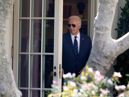 US President Joe Biden departs the White House, Washington, USA - 15 Jul 2024