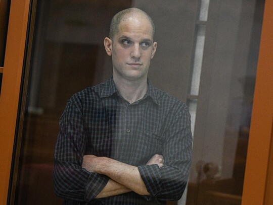 WSJ correspondent Evan Gershkovich's trial starts in Yekaterinburg, Russian Federation - 26 Jun 2024