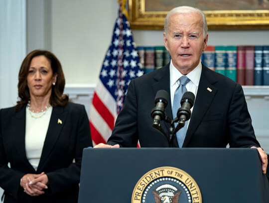 US President Biden delivers remarks following assassination attempt on Donald Trump, Washington, USA - 14 Jul 2024