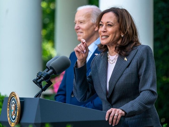 US President Joe Biden delivers remarks during a reception celebrating Asian American, Native Hawaiian, and Pacific I