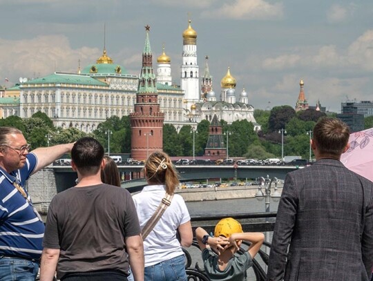 Foreign tourism in Moscow increases by 40% in first quarter of 2024, Russian Federation - 11 Jul 2024