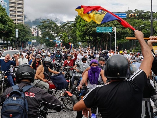 Demonstration after presidential elections in Caracas, Venezuela - 29 Jul 2024