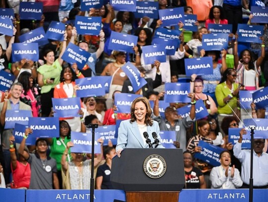 US Vice President Kamala Harris campaigns in Atlanta, Georgia, USA - 30 Jul 2024