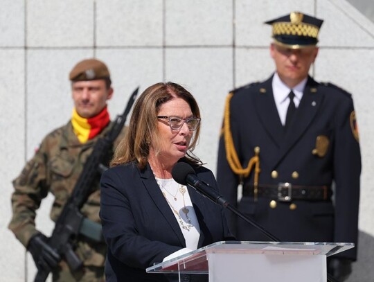 Warsaw Uprising 80th anniversary commemorated in Poland - 01 Aug 2024