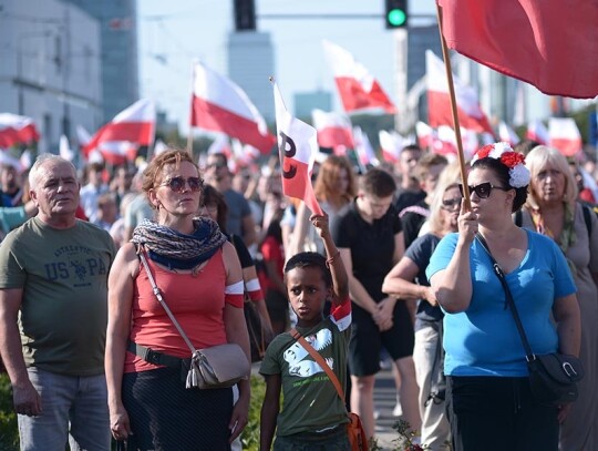 Warsaw Uprising 80th anniversary commemorated in Poland - 01 Aug 2024