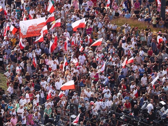 Warsaw Uprising 80th anniversary commemorated in Poland - 01 Aug 2024