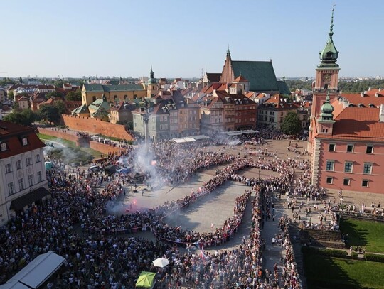 Warsaw Uprising 80th anniversary commemorated in Poland - 01 Aug 2024