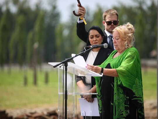 Roma Holocaust Memorial Day in Oswiecim, Brzezinka, Poland - 02 Aug 2024