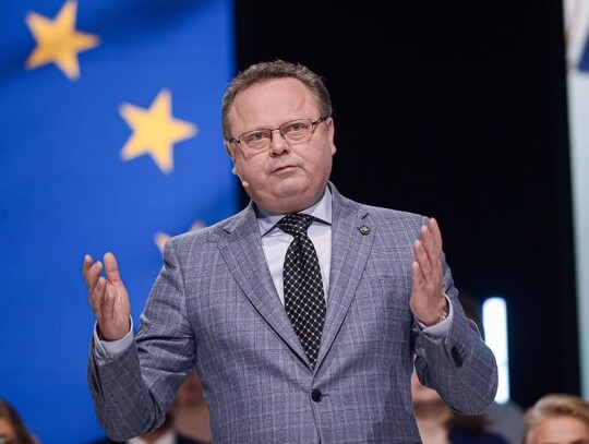 Left party election campaign to European Parliament in Warsaw, Warszawa, Poland - 27 Apr 2024