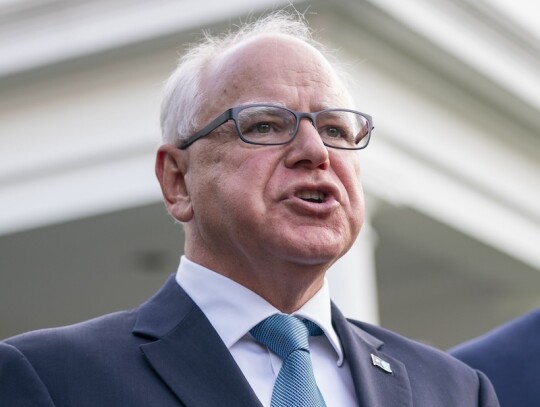 Democratic vice presidential candidate Minnesota Governor Tim Walz, Washington, USA - 03 Jul 2024