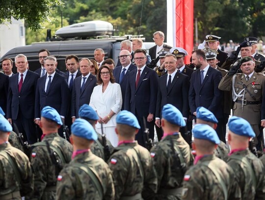 Polish Armed Forces Day celebrations in Warsaw, Poland - 15 Aug 2024