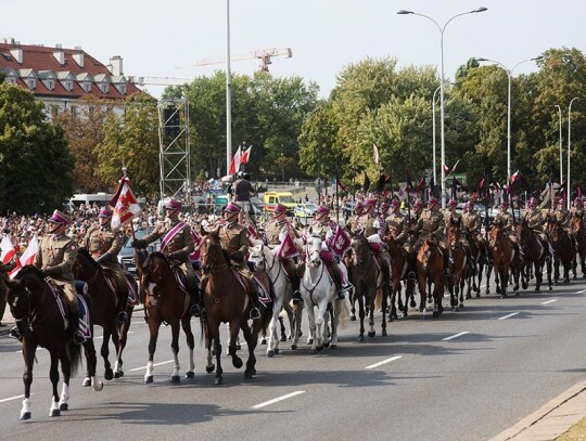 Polish Armed Forces Day celebrations in Warsaw, Poland - 15 Aug 2024