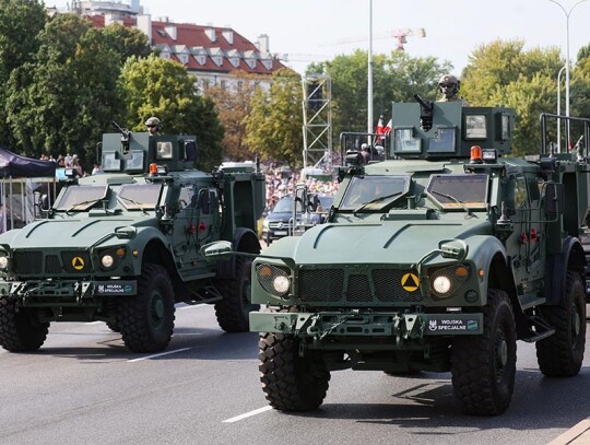 Polish Armed Forces Day celebrations in Warsaw, Poland - 15 Aug 2024