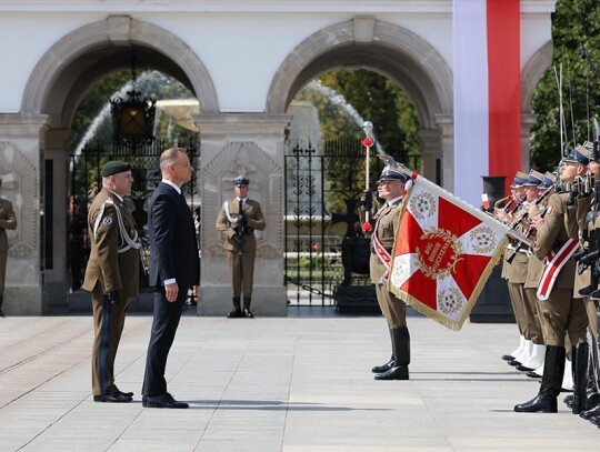 Polish Armed Forces Day celebrations in Warsaw, Poland - 15 Aug 2024