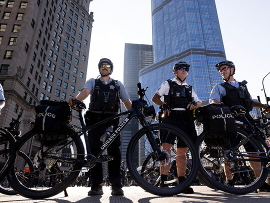 Protests ahead of the Democratic National Convention in Chicago, Illinois, USA - 18 Aug 2024