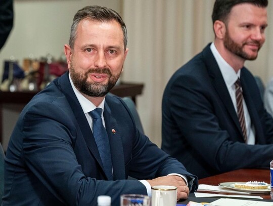 US Secretary of Defense Lloyd Austin meets with Polish Defense Minister Wladyslaw Kosiniak-Kamysz, Washington, USA - 29 Aug 2024