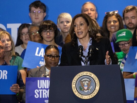 US Vice President and Democratic Presidential nominee Kamala Harris campaigns in Pennsylvania, Pittsburgh, USA - 02 Sep 2024