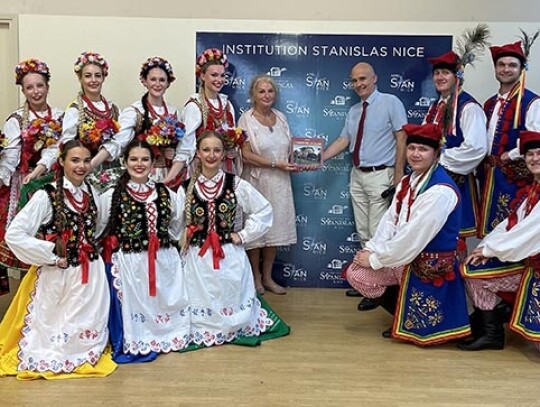 5 Po koncertach z Bernard Emmanuel Faivre dyrektorem francuskiej szkoly w STANISLAS INSTITUTION